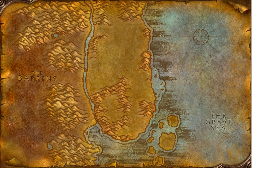 Durotar map
