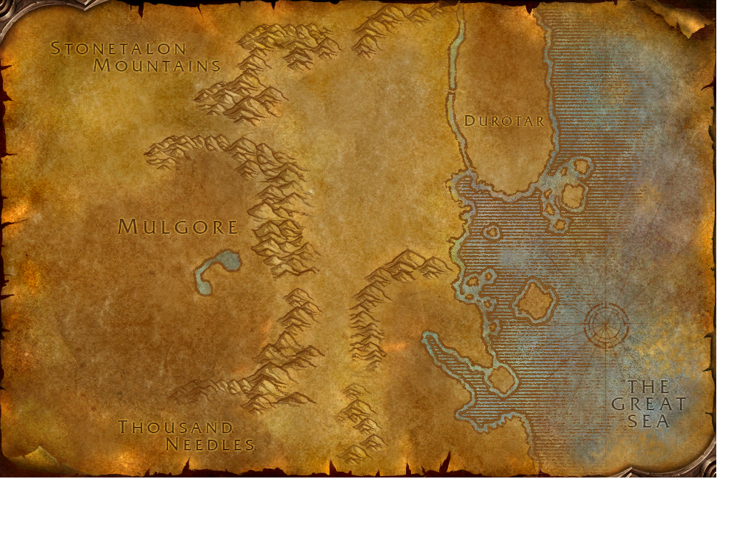 The Barrens map