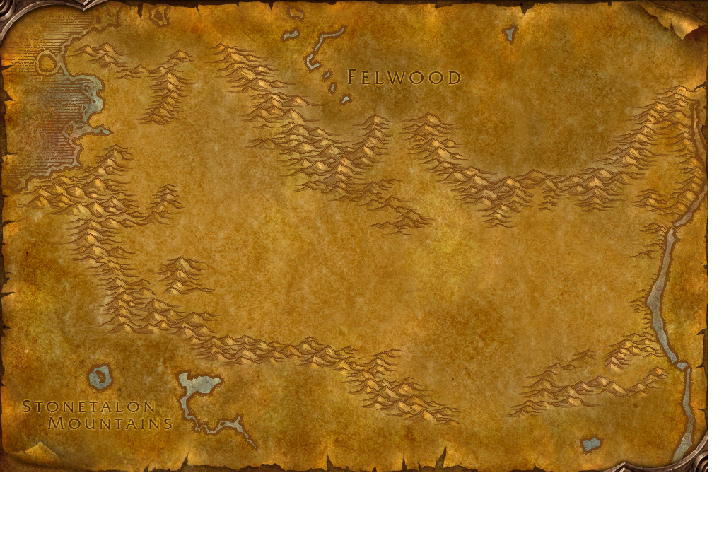 Ashenvale map